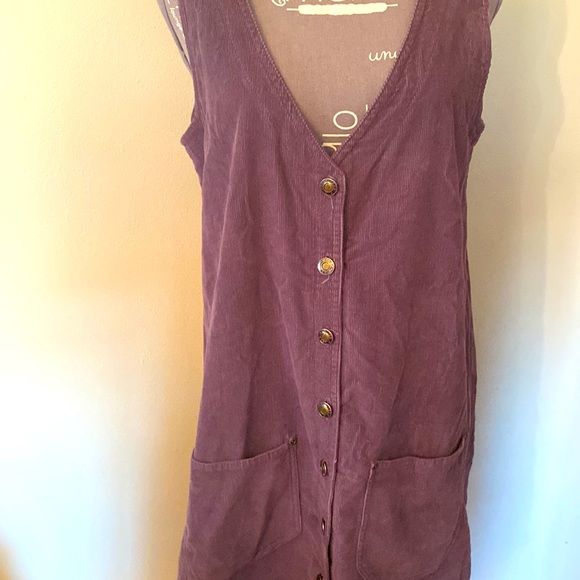 💕Authentic 1939 Brand Purple Corduroy dress💕 - Picture 3 of 6